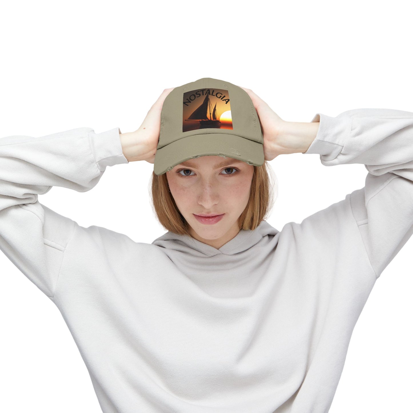 Unisex Distressed Cap