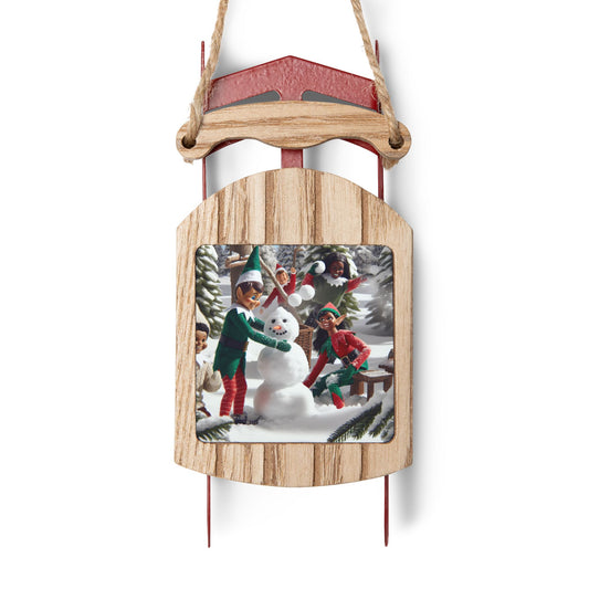 Sled Ornaments