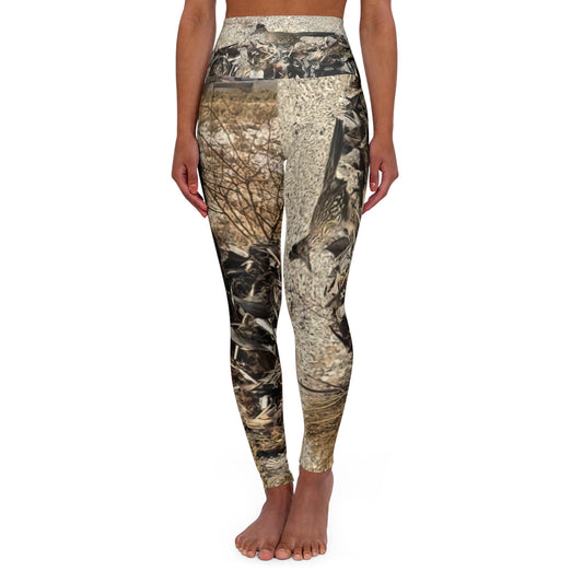 High Waisted Yoga Leggings (AOP)