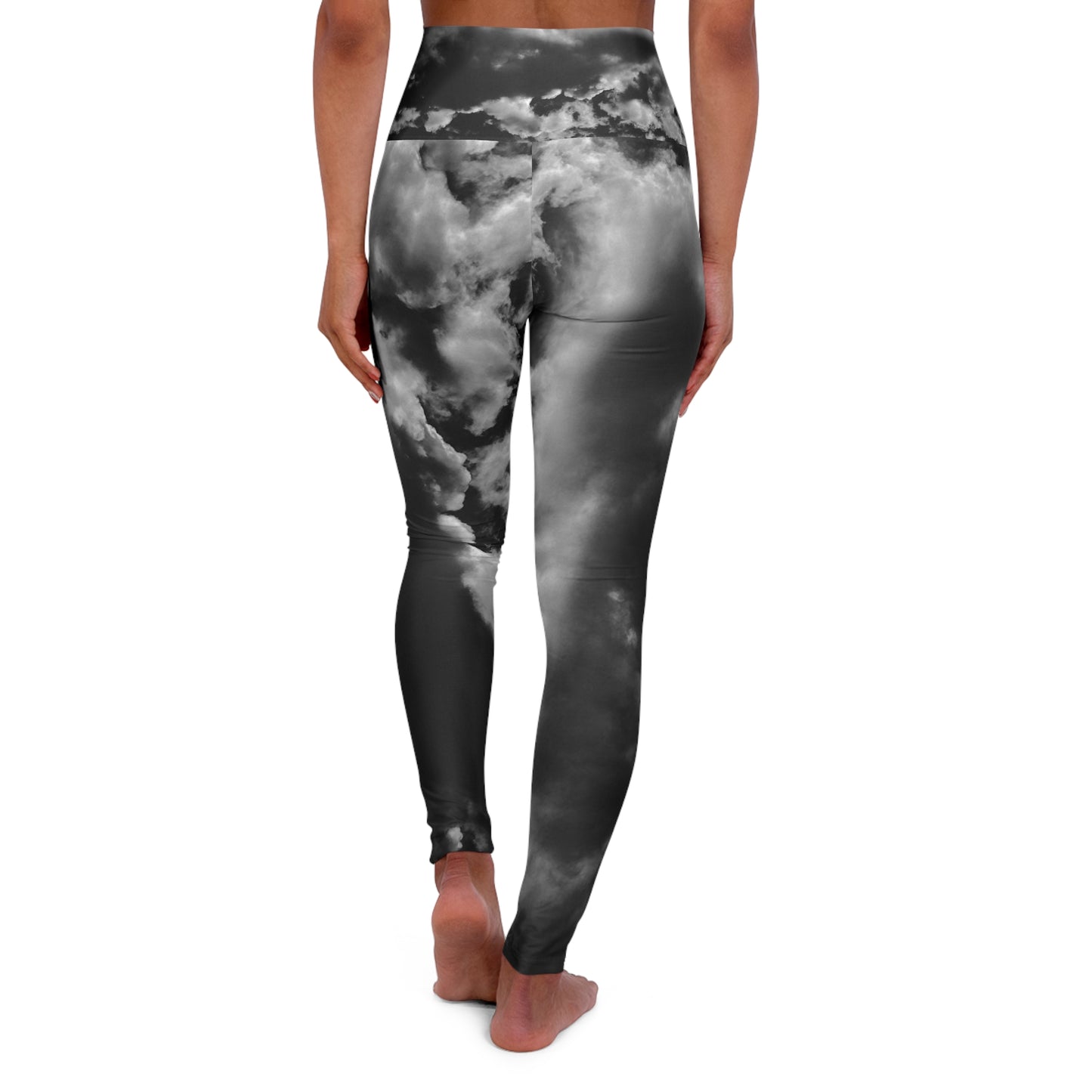 High Waisted Yoga Leggings (AOP)