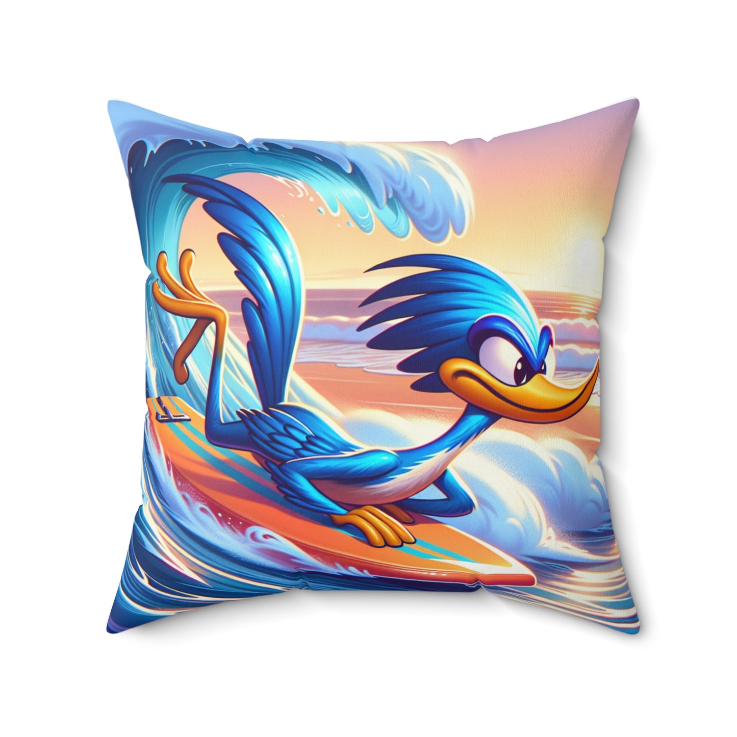 Spun Polyester Square Pillow