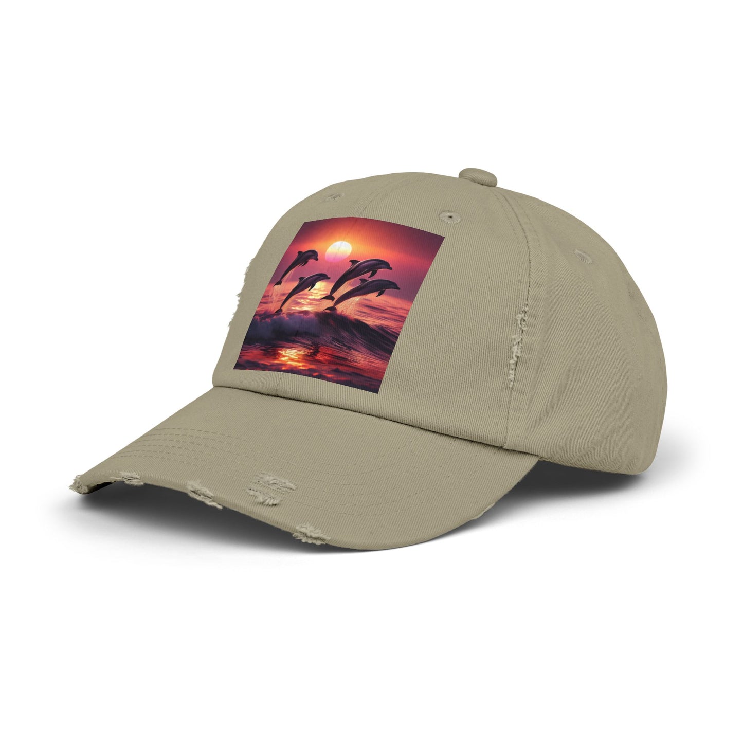 Unisex Distressed Cap